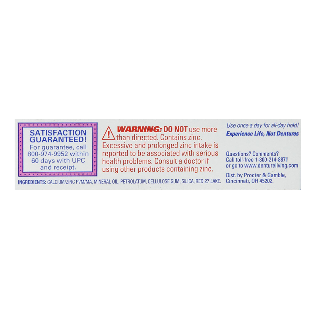 Fixodent Original Denture Adhesive Cream 1.4 Oz